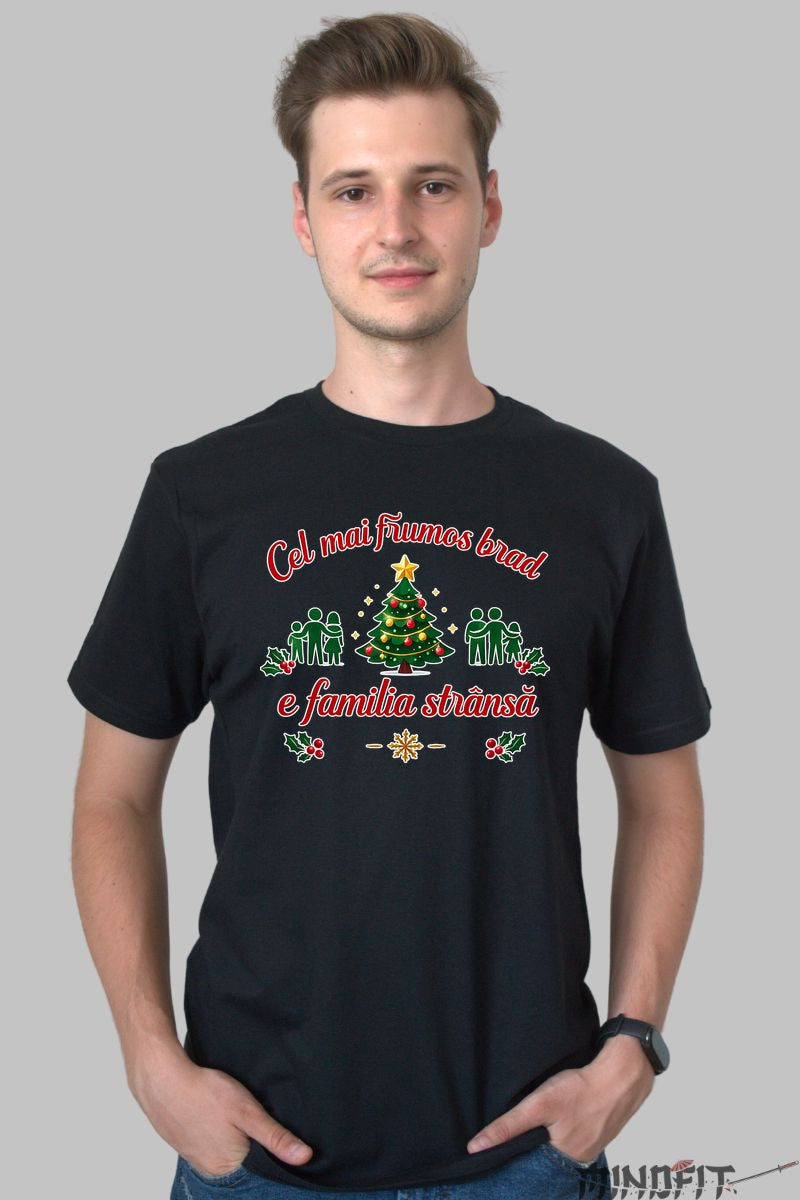 Tricou De Craciun - Familia Este Magia Sarbatorilor dama alb