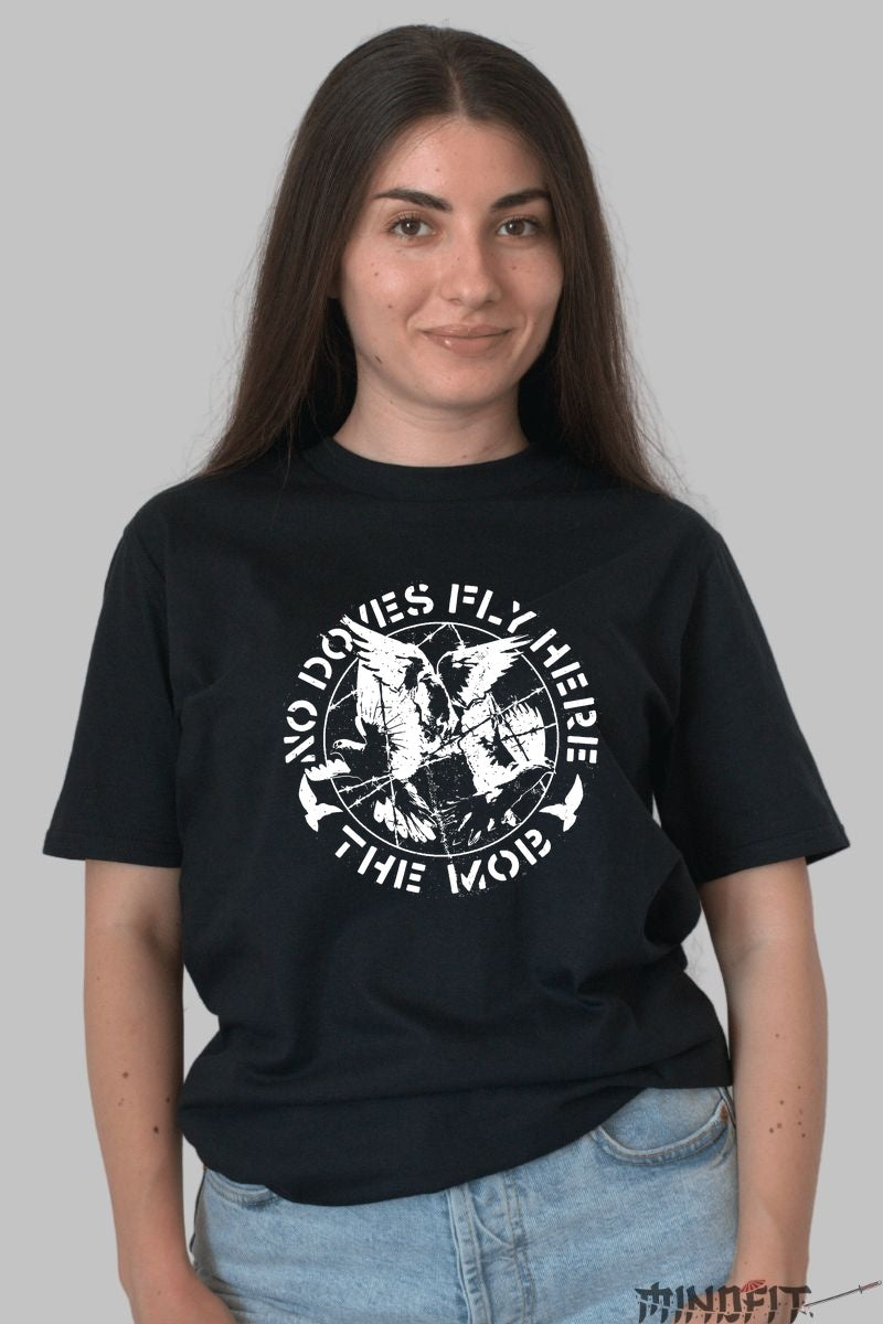 Tricou The Mob - No Doves Fly Here fata negru