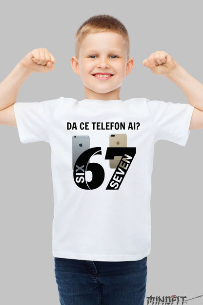 Tricou Amuzant Copil – Iphone Six Seven