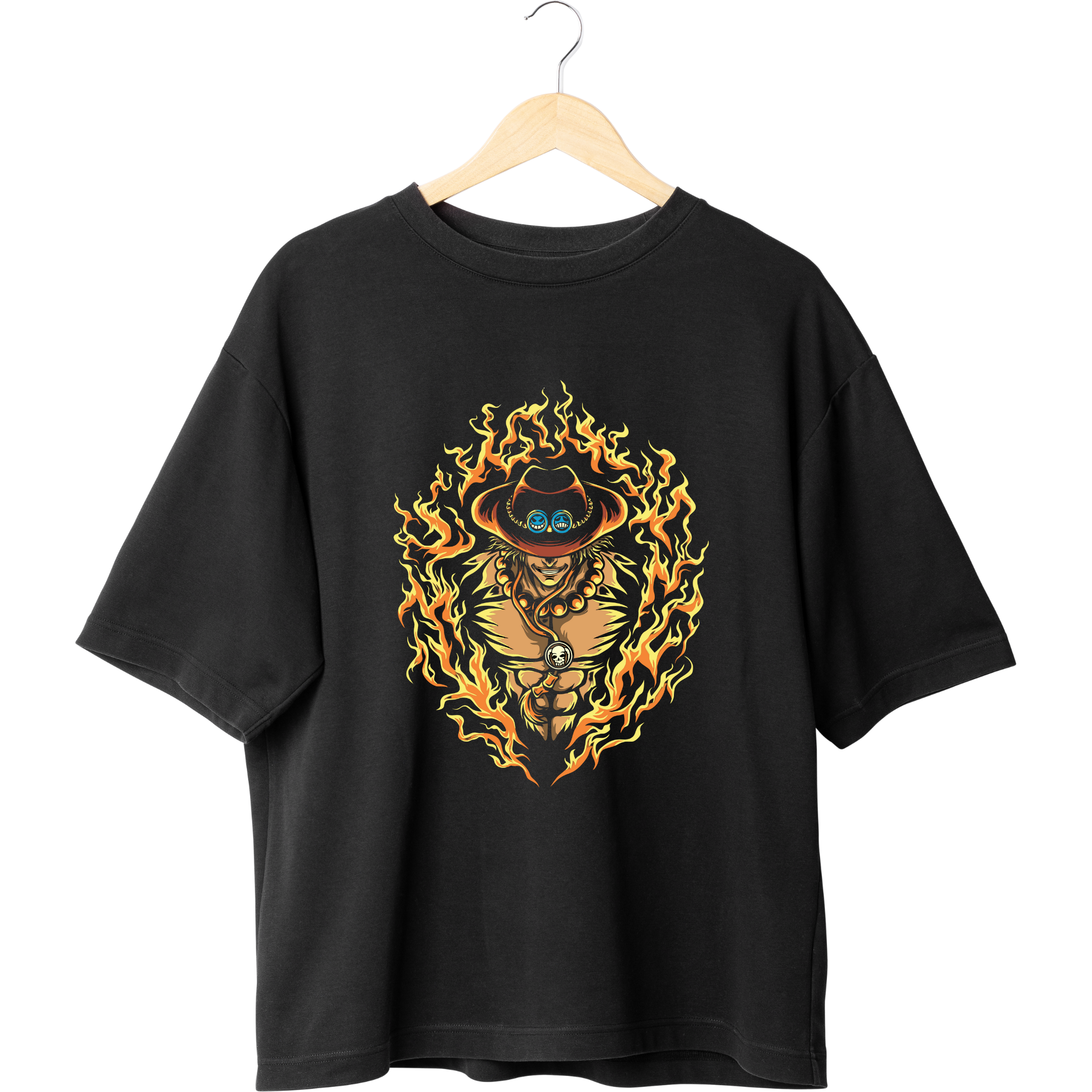 Tricou Anime Portgas D. Ace Fire Fist - One Piece