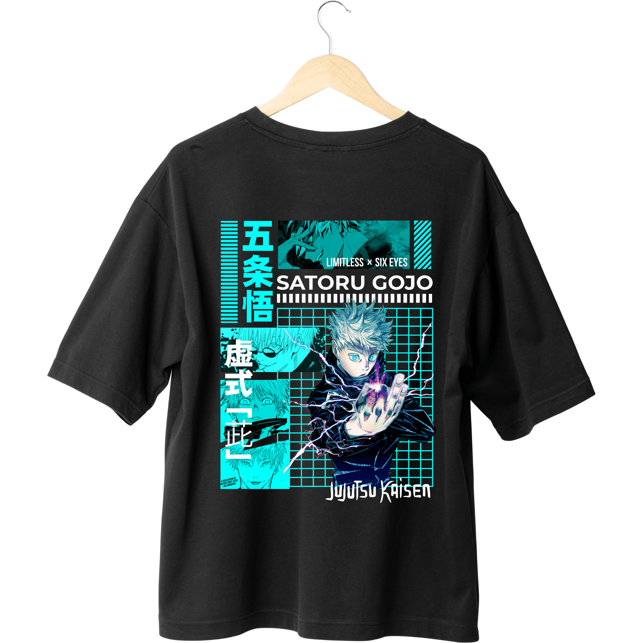 Tricou Anime Satoru Gojo - Jujutsu Kaisen