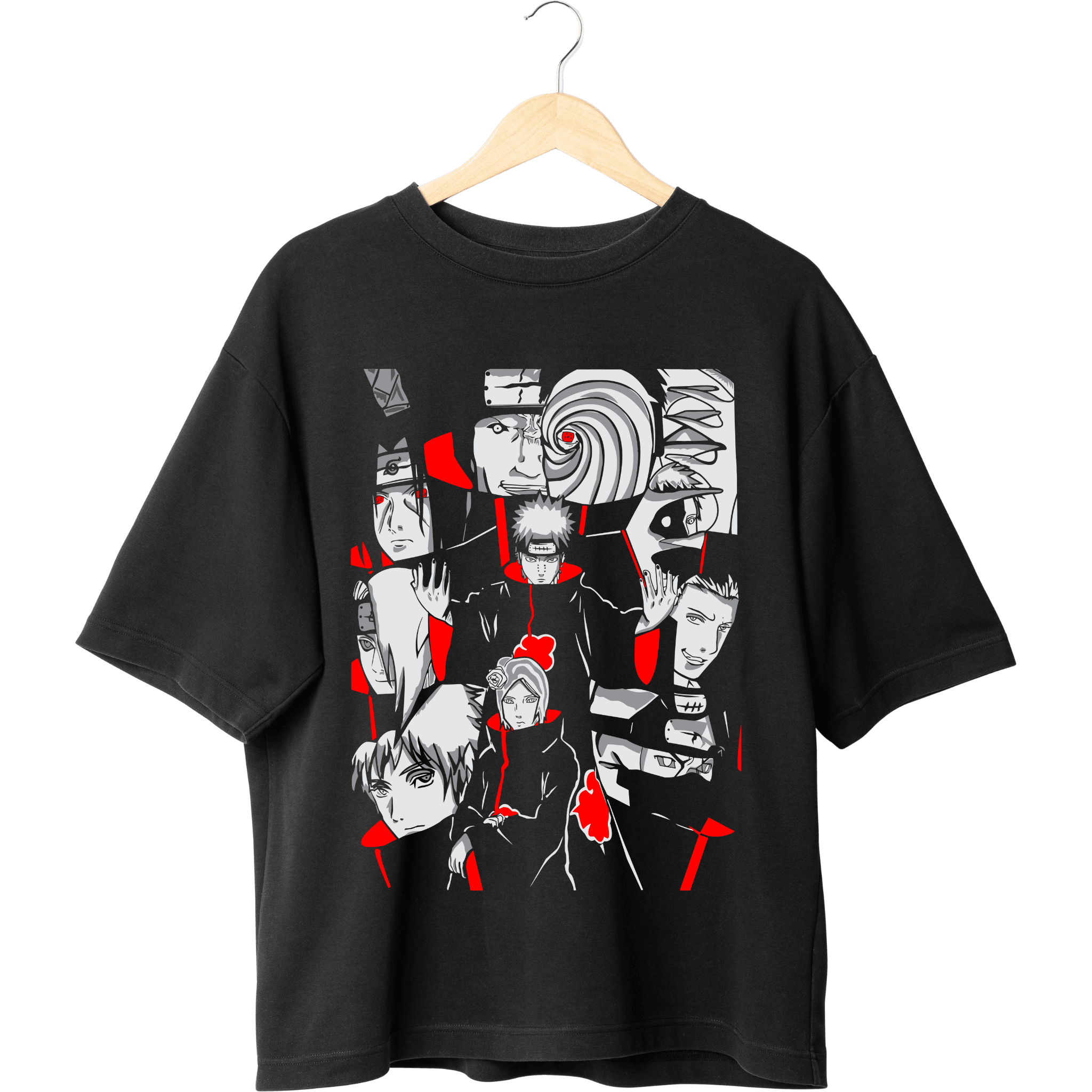 Tricou Anime Akatsuki Street - Naruto