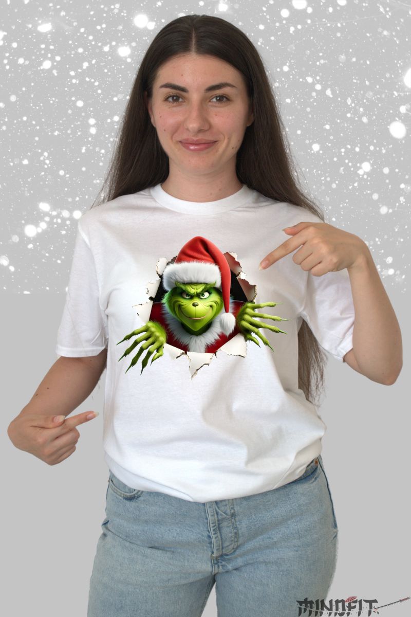 Tricou De Craciun Grinch - Cadou Familie