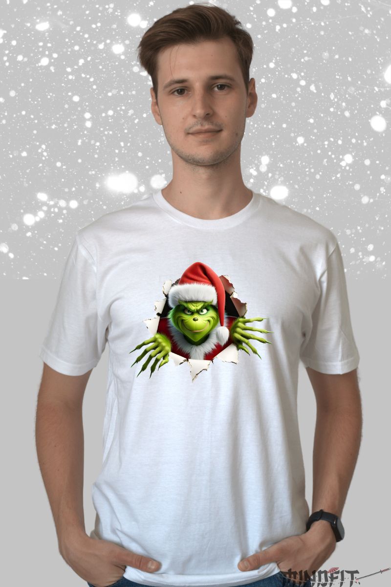 Tricou De Craciun Grinch - Cadou Familie