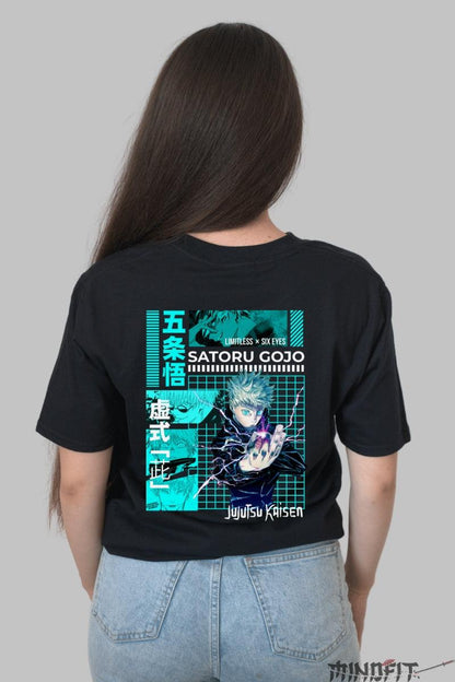 Tricou Anime Satoru Gojo - Jujutsu Kaisen