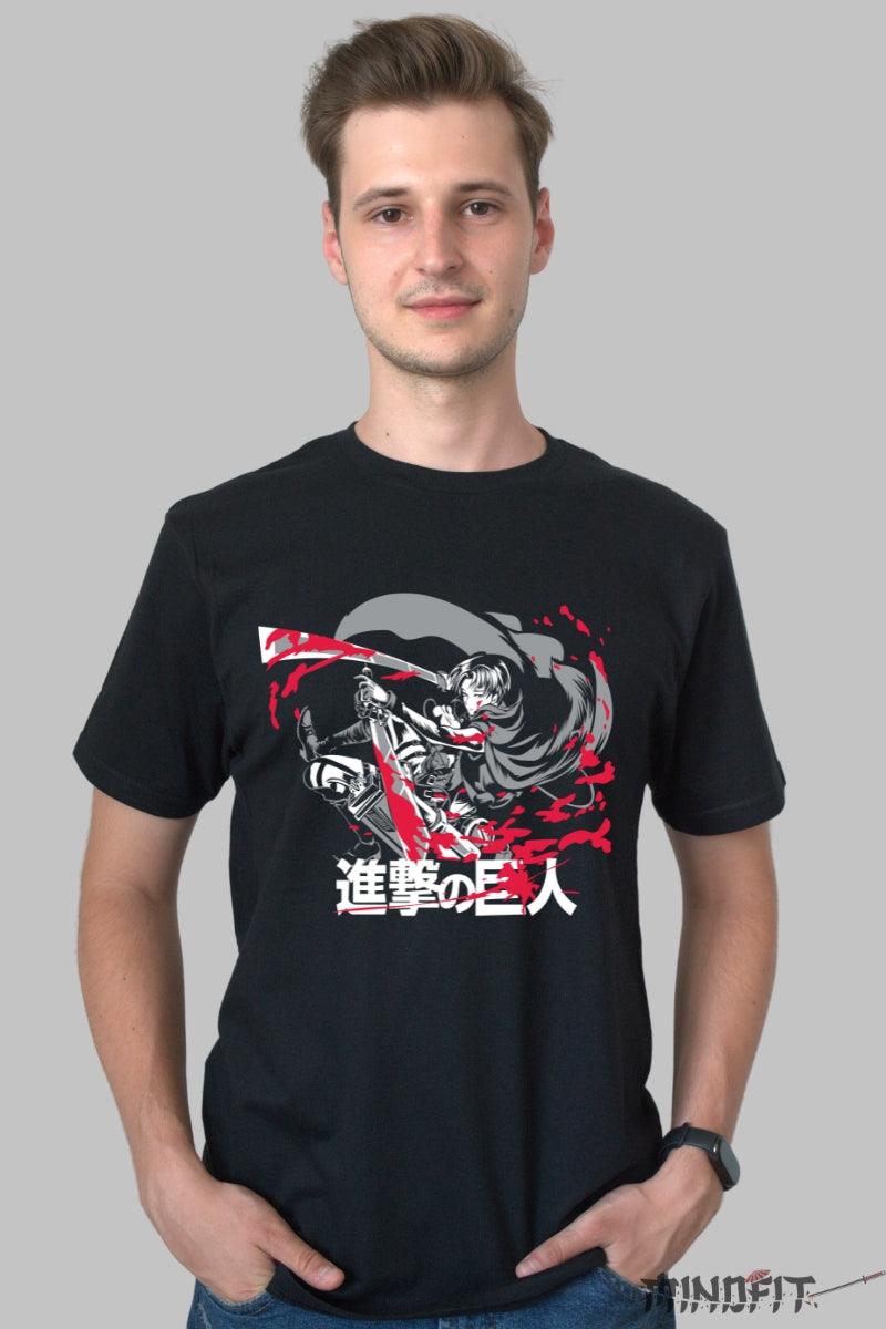 Tricou Anime AOT Levi Ackerman - Attack on Titan