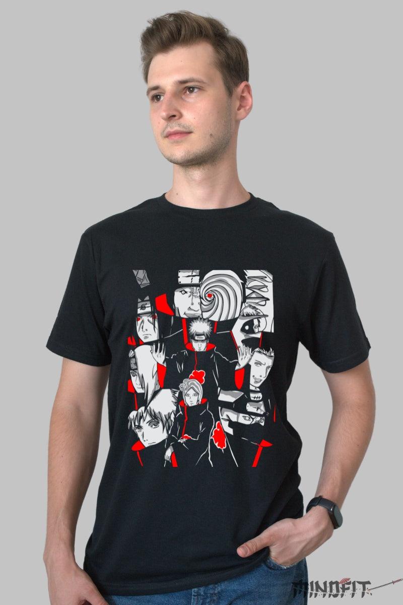 Tricou Anime Akatsuki Street - Naruto