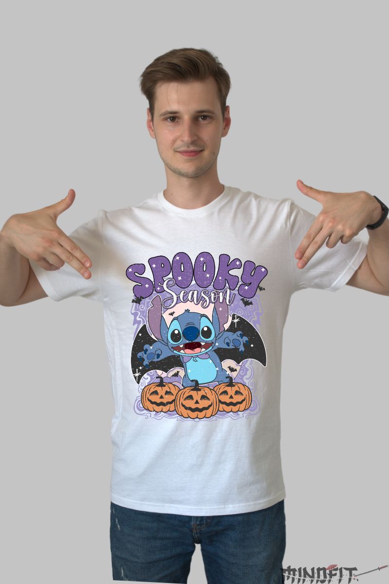 Stitch Sezonul Halloween - Tricou Personalizat Mindfit