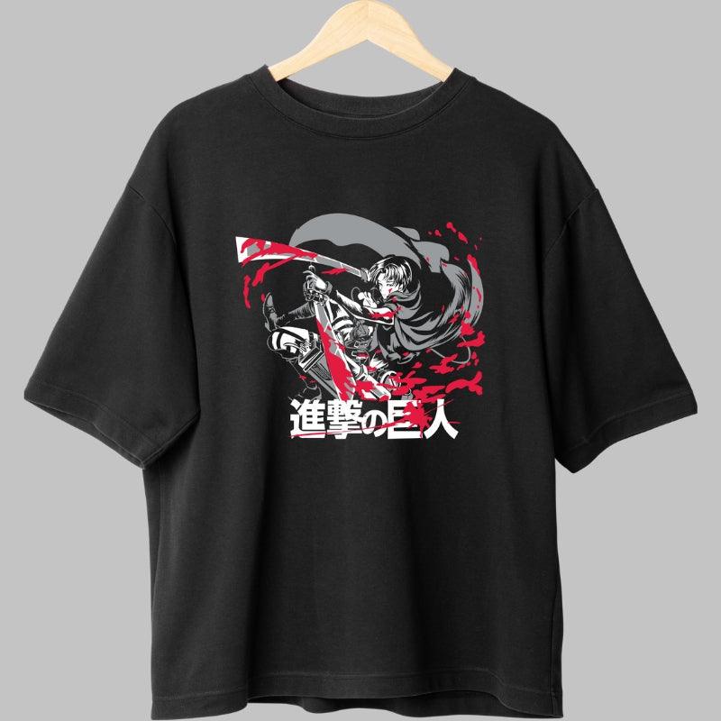 Tricou Anime AOT Levi Ackerman - Attack on Titan