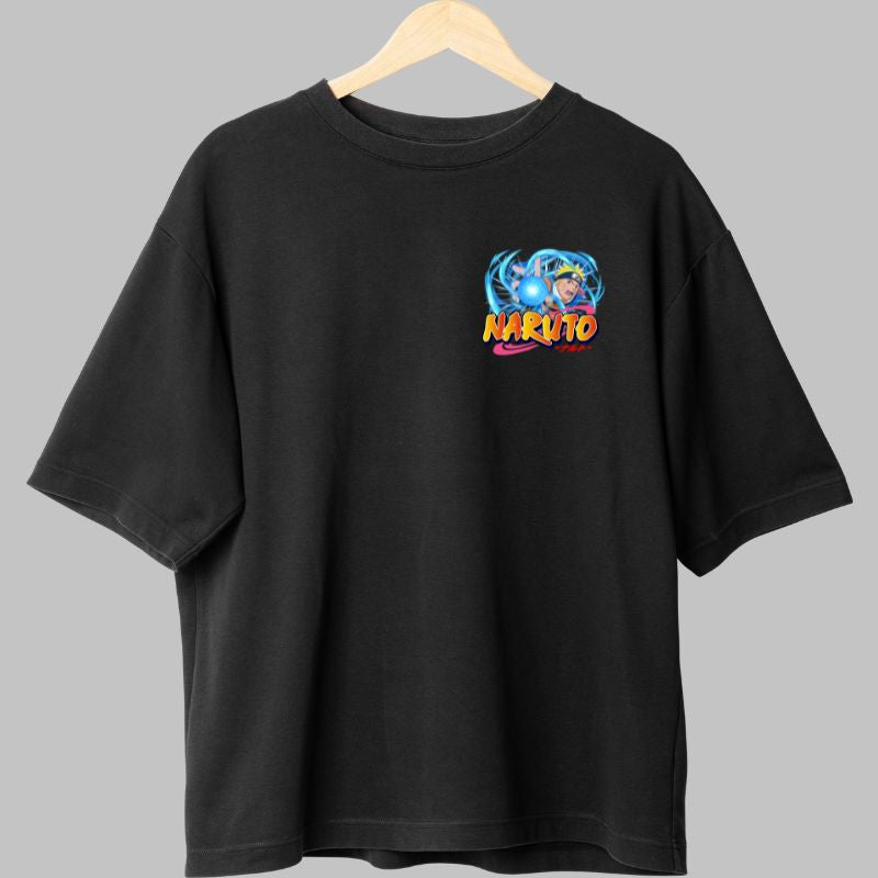 Tricou Naruto Powers negru fata