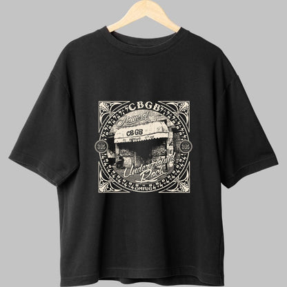 Tricou Rock -CBGB Iconic Front fata negru
