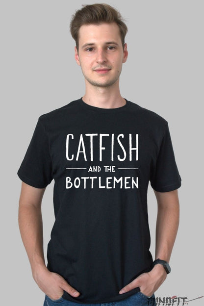 Tricou Rock -Catfish and the Bottlemen Logo barbat negru