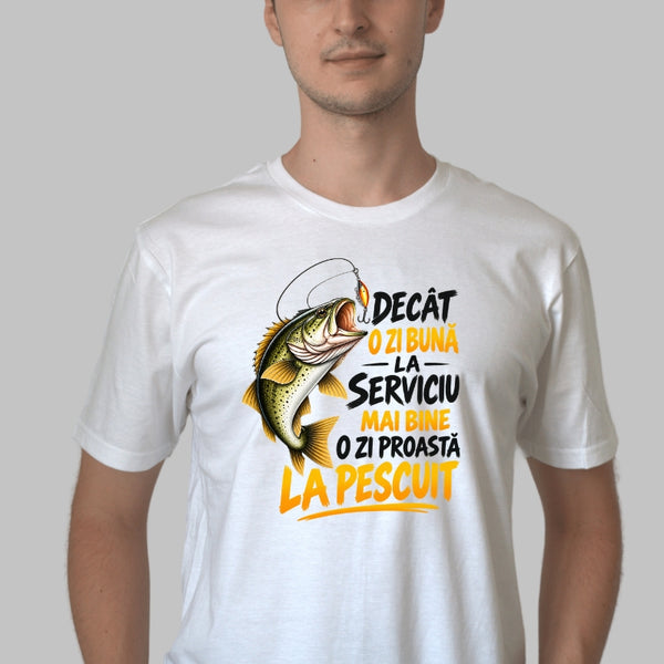 Tricou Amuzant - Decat O Zi Buna La Serviciu