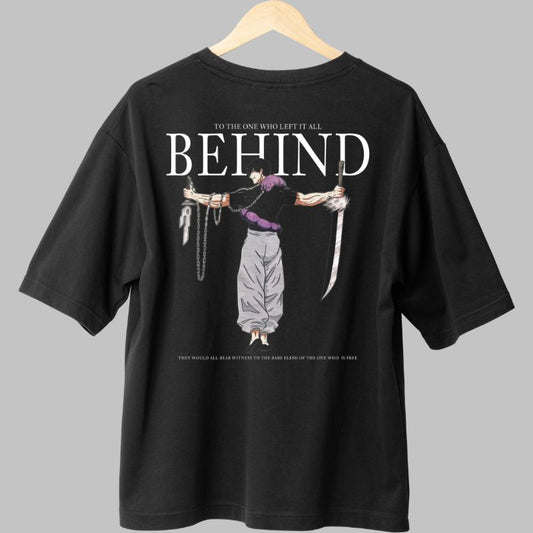 Tricou Jujutsu Kaisen negru spate