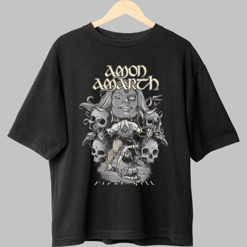 Tricou Amon Amarth - First Kill Edition fata negru