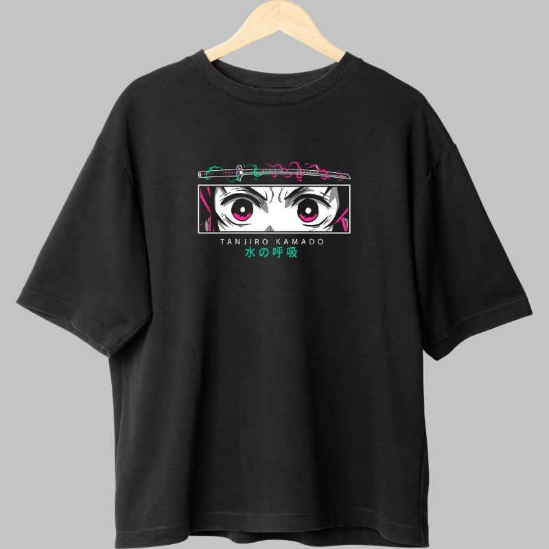Tricou Anime Demon Slayer - Kamado Focused Fata