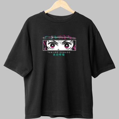 Tricou Anime Demon Slayer - Kamado Focused Fata
