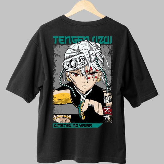Tricou Anime Demon Slayer - Tengen Uzui Epic Spate