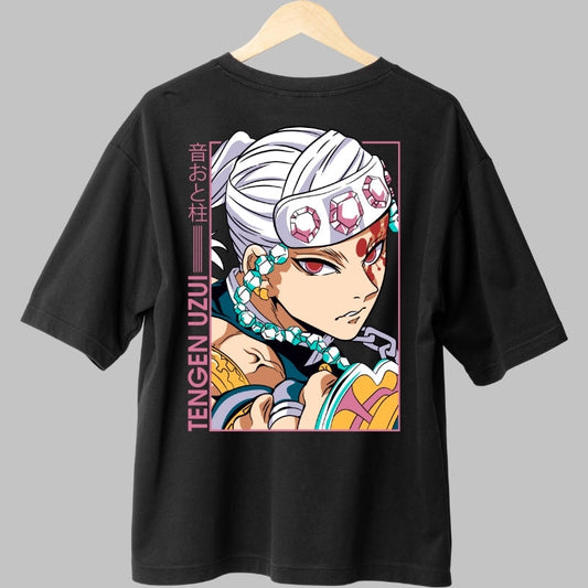 Tricou Anime Demon Slayer - Tengen Uzui Flash Spate