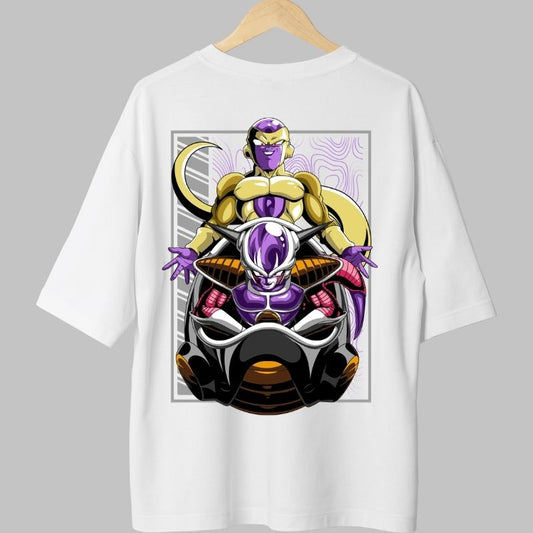 Tricou Anime Dragon Ball -Frieza Supreme Power alb fata