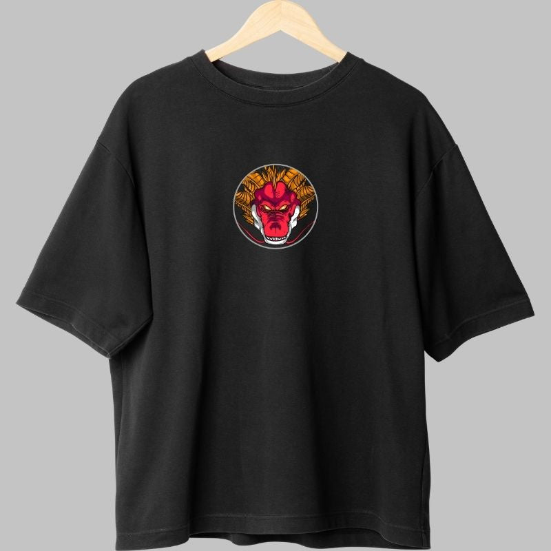 Tricou Anime Dragon Ball -Goku vs Vegeta Contrast Epic negru spate