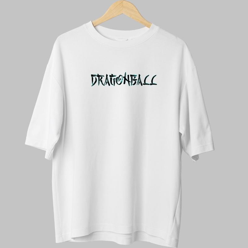 Tricou Anime Dragon Ball -Vegeta Lightning Power alb spate