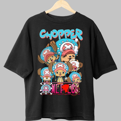 Tricou Anime One Piece - Chopper Squad Crew fata
