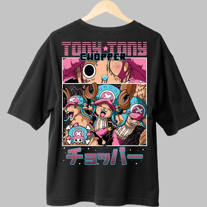 Tricou Anime One Piece - Tony Tony Chopper Comic Burst spate