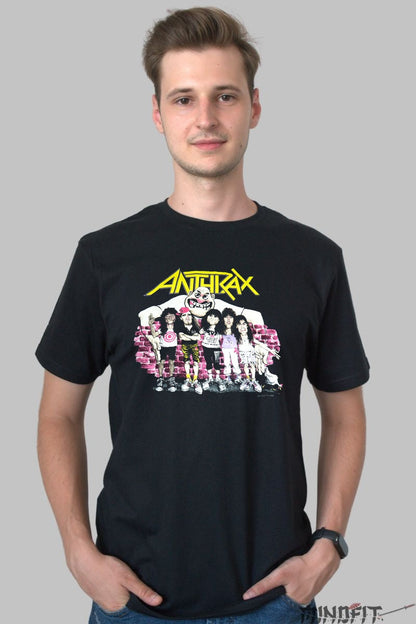 Tricou Anthrax - Wall Art Edition barbat negru