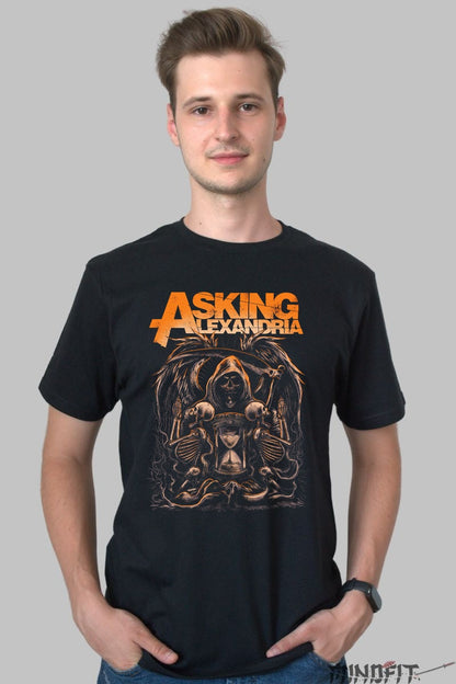 Tricou Asking Alexandria - Grim Reaper Edition barbat negru