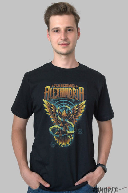 Tricou Asking Alexandria - Phoenix Serpentin barbat negru