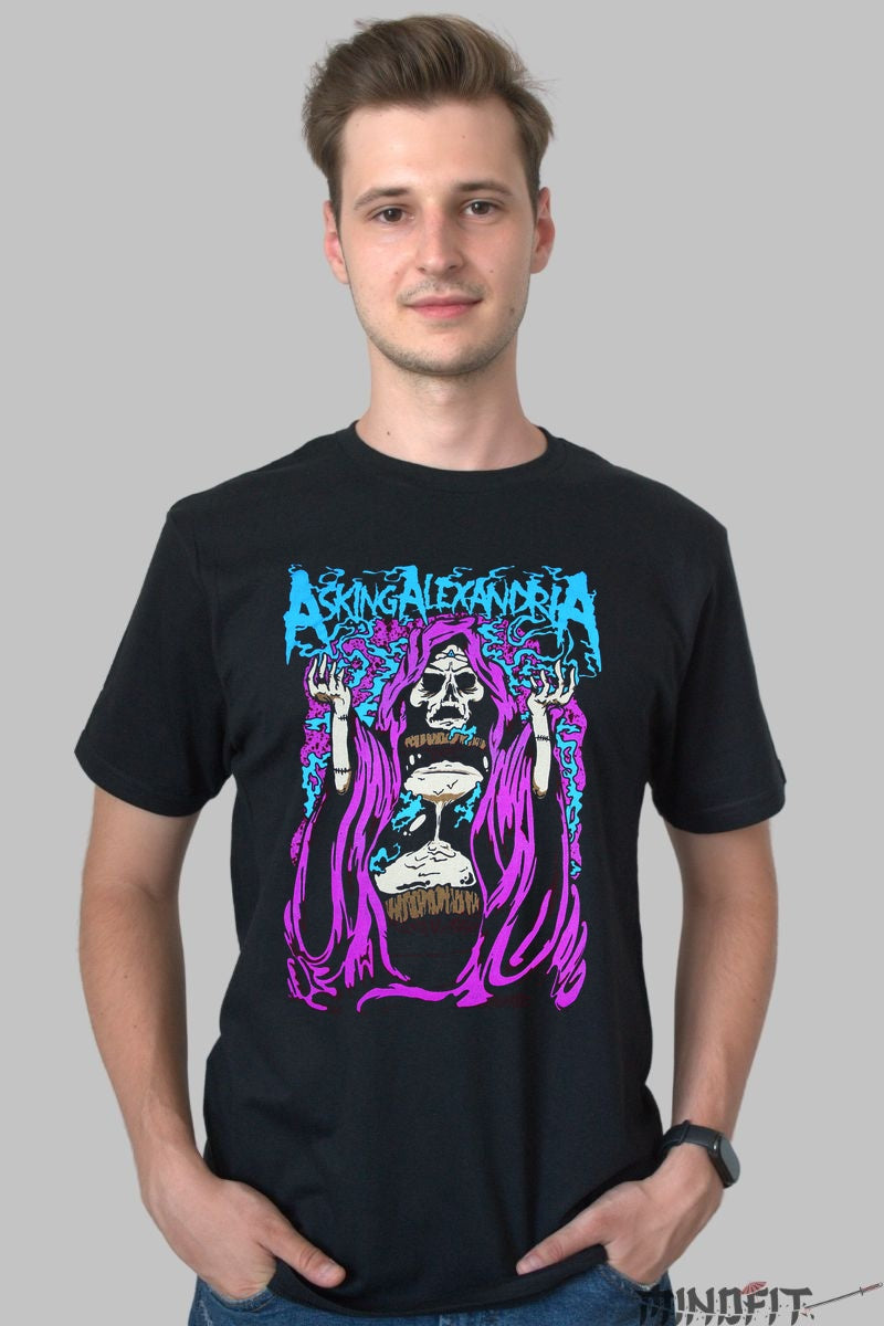 Tricou Asking Alexandria - Reaper Chronos Edition barbat negru