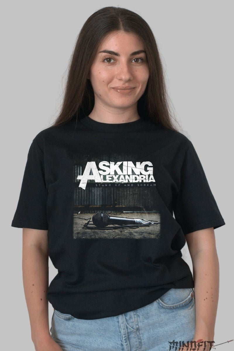 Tricou Asking Alexandria - Stand Up and Scream dama negru
