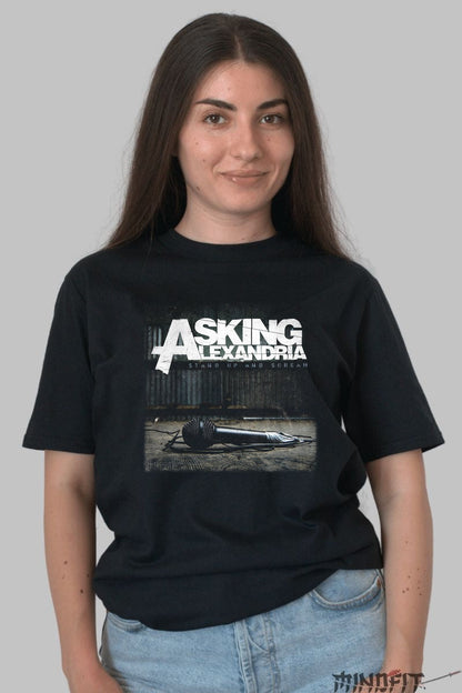 Tricou Asking Alexandria - Stand Up and Scream dama negru