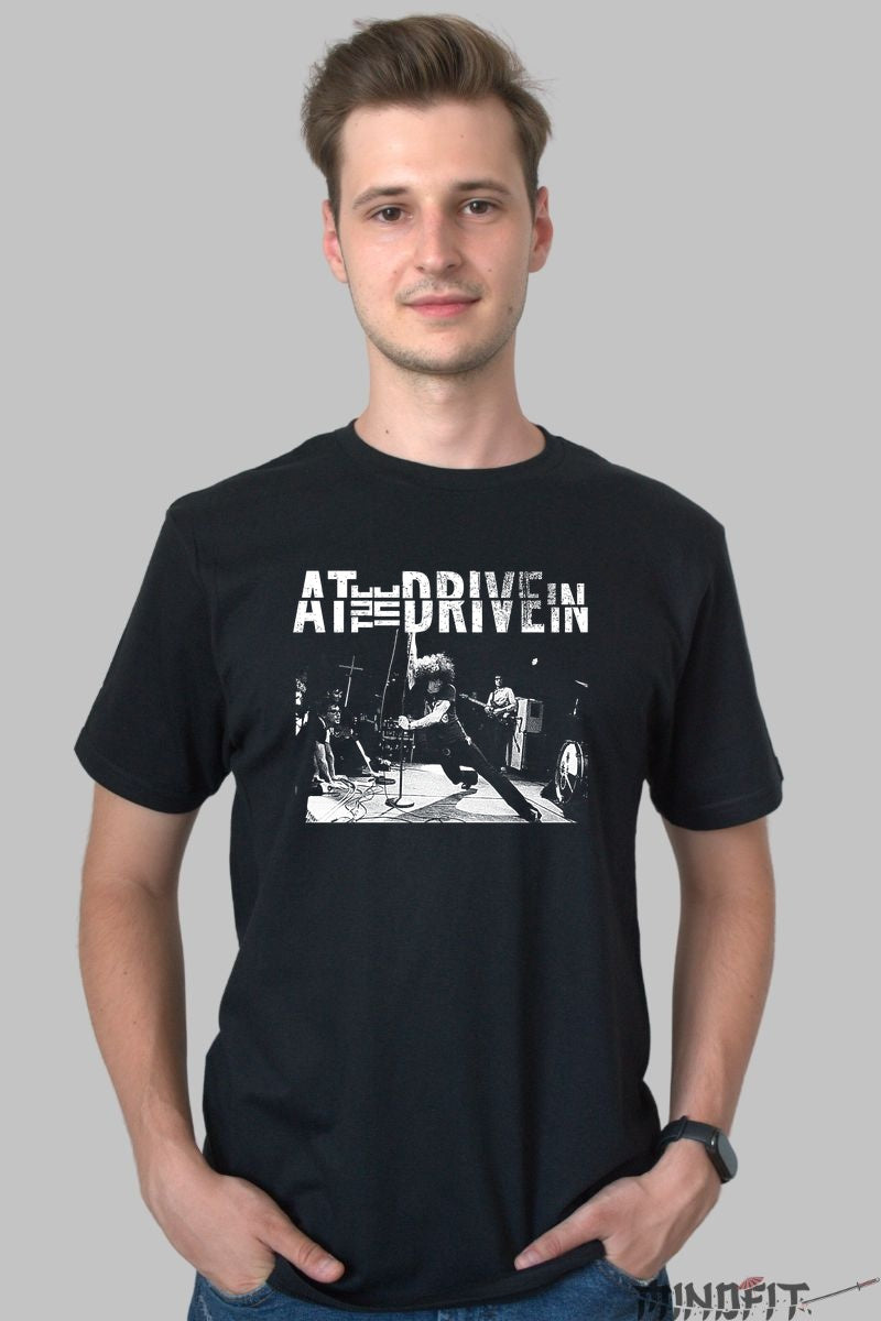 Tricou At The Drive-In - Live Scene Iconic barbat negru