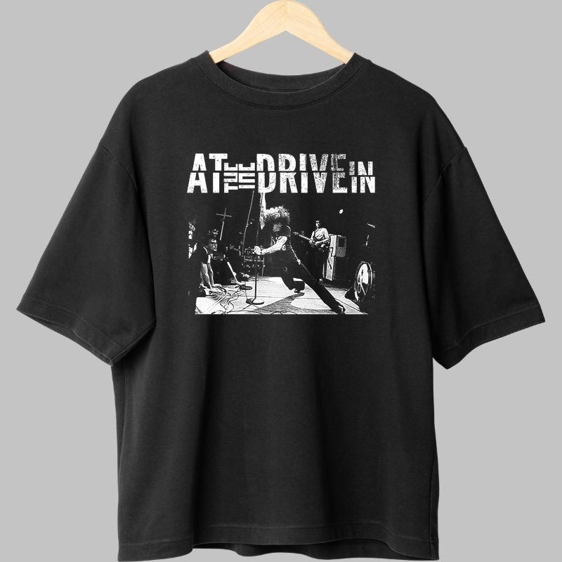 Tricou At The Drive-In - Live Scene Iconic fata negru