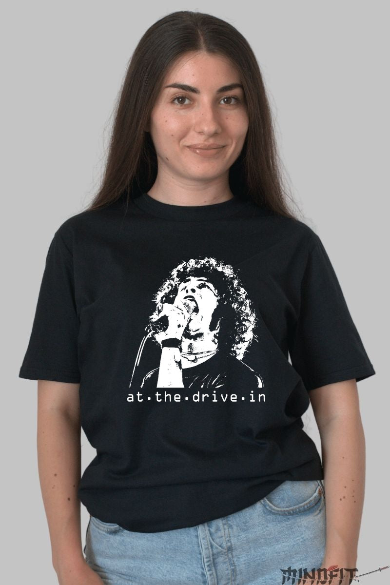 Tricou At The Drive In - Rebel Vocals Edition dama negru