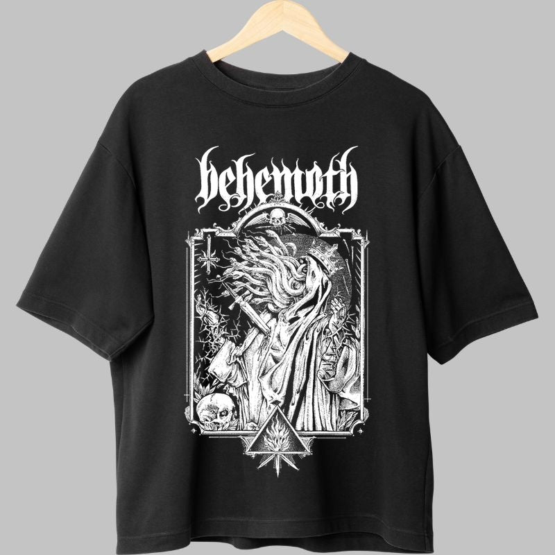Tricou Behemoth - Apocalipsa Grafica fata