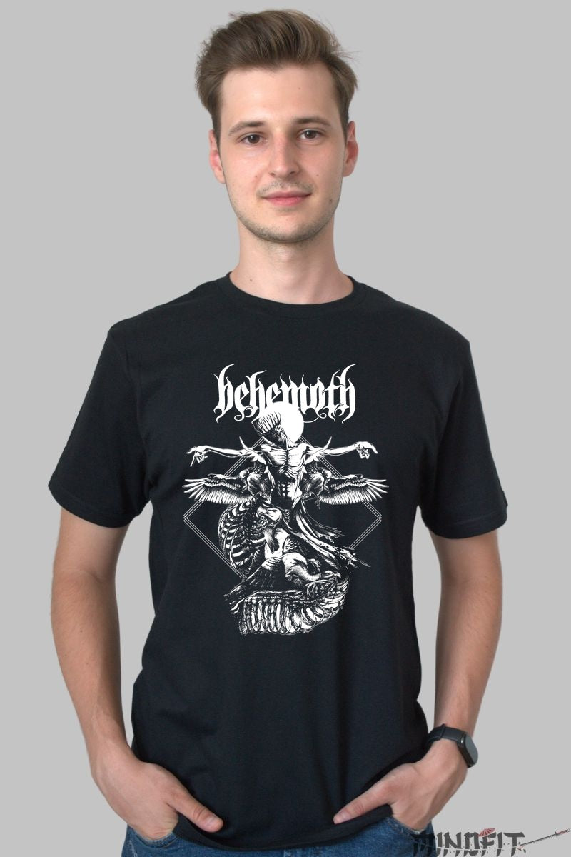 Tricou Behemoth - Dark Art Ritual barbat negru