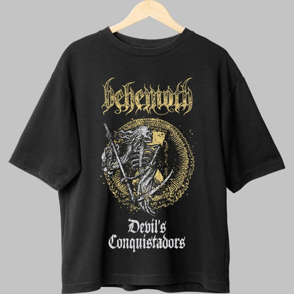 Tricou Behemoth - Devil-s Conquistadors fata