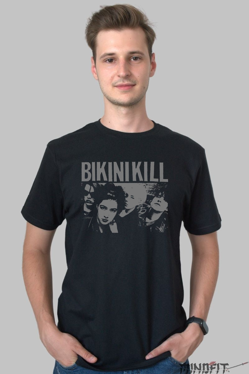 Tricou Bikini Kill - Riot Grrrl Revolution barbat negru