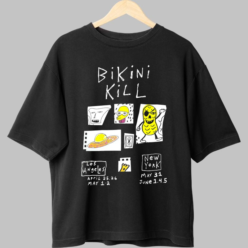 Tricou Bikini Kill - Tour Grafic Underground fata