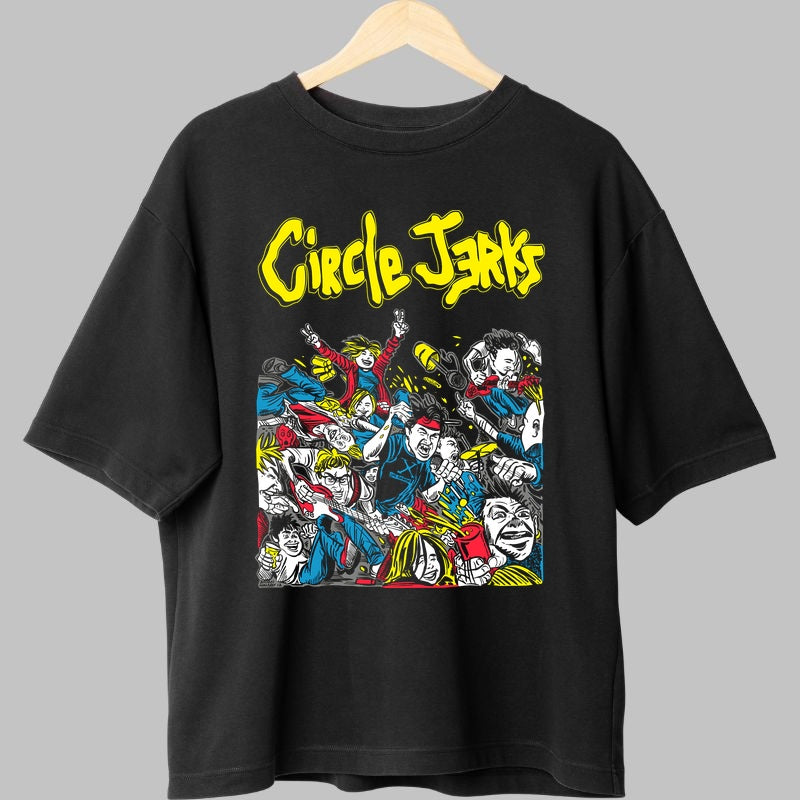 Tricou Circle Jerks - Haos Punk Autentic fata