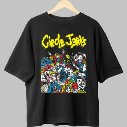 Tricou Circle Jerks - Haos Punk Autentic fata