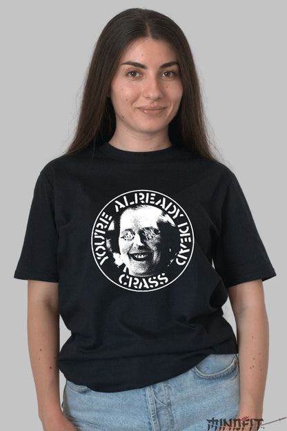 Tricou Crass - Already Dead Society fata negru