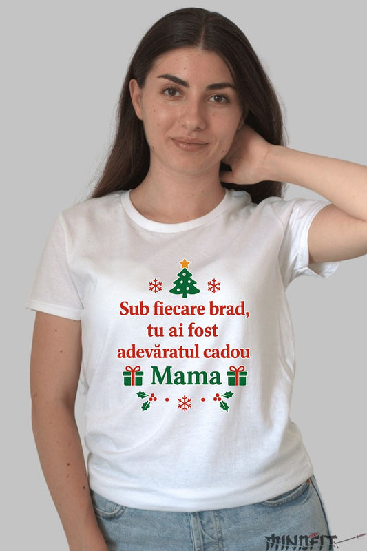 Tricou De Craciun - Cadoul Perfect Pentru Mama barbat negru