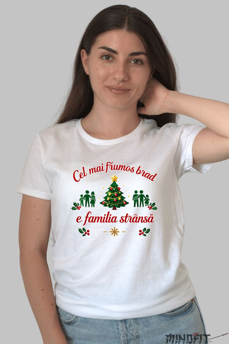 Tricou De Craciun - Familia Este Magia Sarbatorilor barbat negru