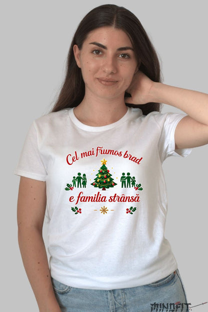Tricou De Craciun - Familia Este Magia Sarbatorilor barbat negru