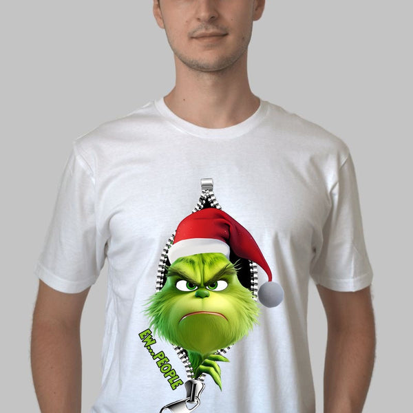 Tricou De Craciun - Grinch "Sarbatorile Nu Sunt Pentru Toti"