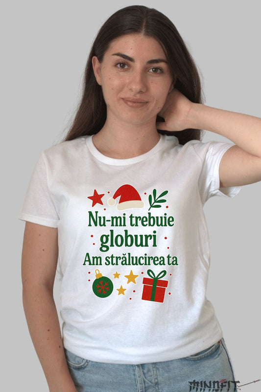 Tricou De Craciun - Stralucirea Ta, Cadoul Meu barbat negru